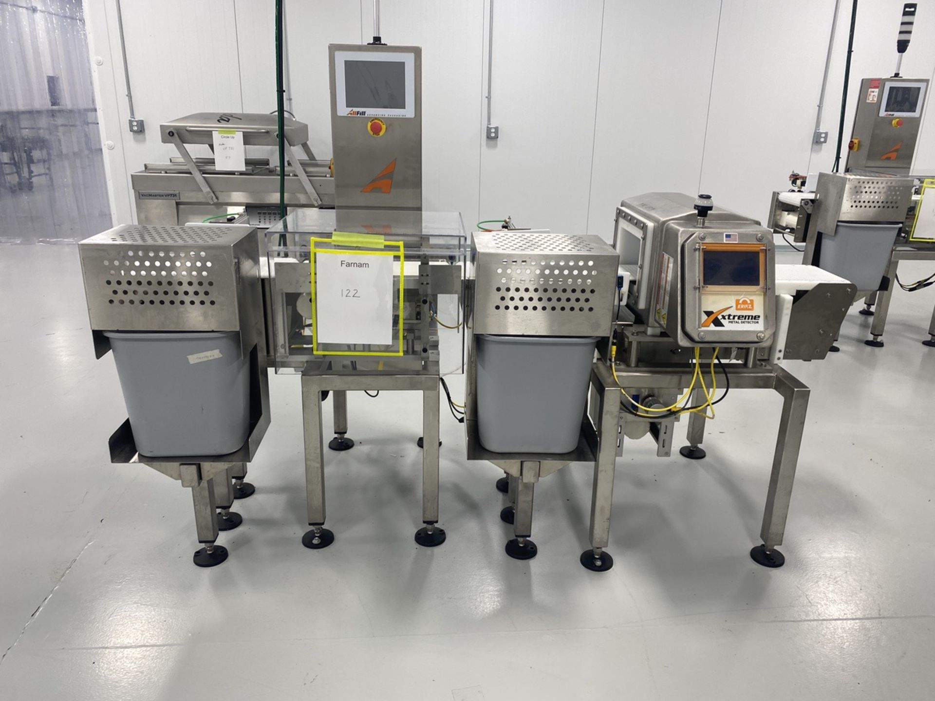 2022 All-Fill PW-12 Series Checkweigher and Eriez Xtreme Metal Detector including C | Rig Fee $450