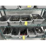 Asst. Ladles, Scissors, Slicers, Plastic Funnels, in 13 Bins | Rig Fee $50