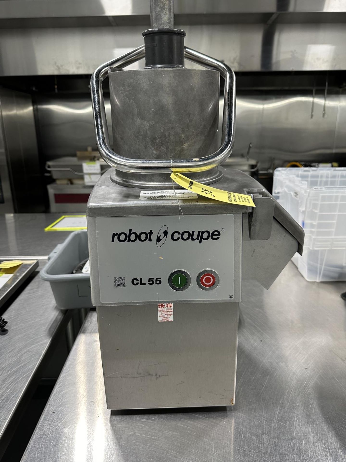 Robot Coupe CL55 Food Processor with Accessories | Rig Fee $25