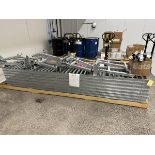 LOT (7) Roller Conveyor, 10' x 24" w/ Stands and Hardware | Rig Fee $150