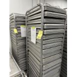 LOT (200) Aluminum Trays w/ (2) Port. Carts | Rig Fee $100