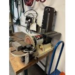 Jet Combination Belt Sander / Disc Grinder, Palmgren 8" Buffer, Dayto | Rig Fee $100 See Desc