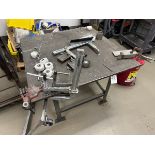 3/4" Thick Welding Table with Clamps Included (Approx. 40" x 40") | Rig Fee $150