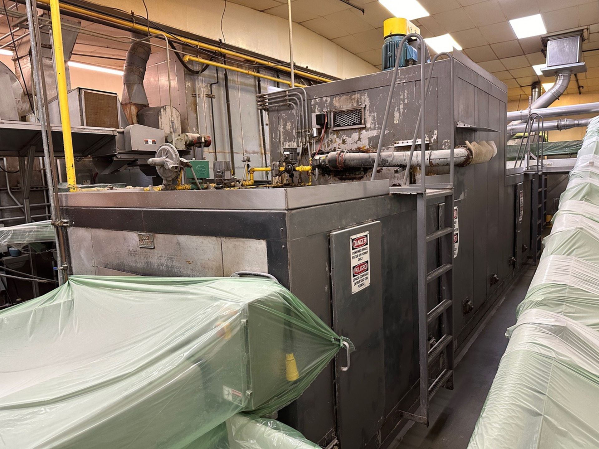 Lanly 1,200,000 BTU Natural Gas Oven with Approx. 4' x 36' Belt with 6" | Rig Fee $16500 - Image 10 of 16