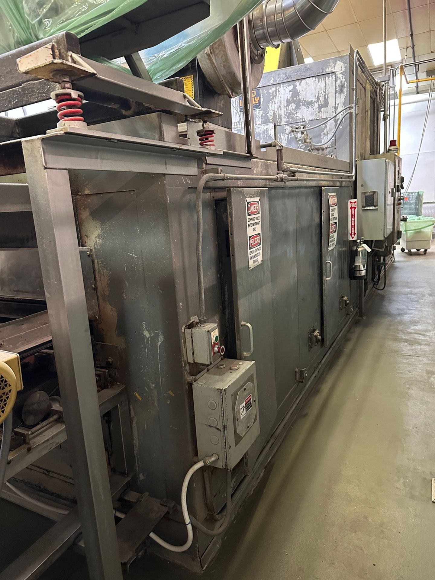 Lanly 1,200,000 BTU Natural Gas Oven with Approx. 4' x 36' Belt with 6" | Rig Fee $16500