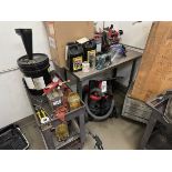Lot of Misc. Maintenance Items, Tools, Tables, Carts, Etc. Not Lotted in | Rig Fee $450