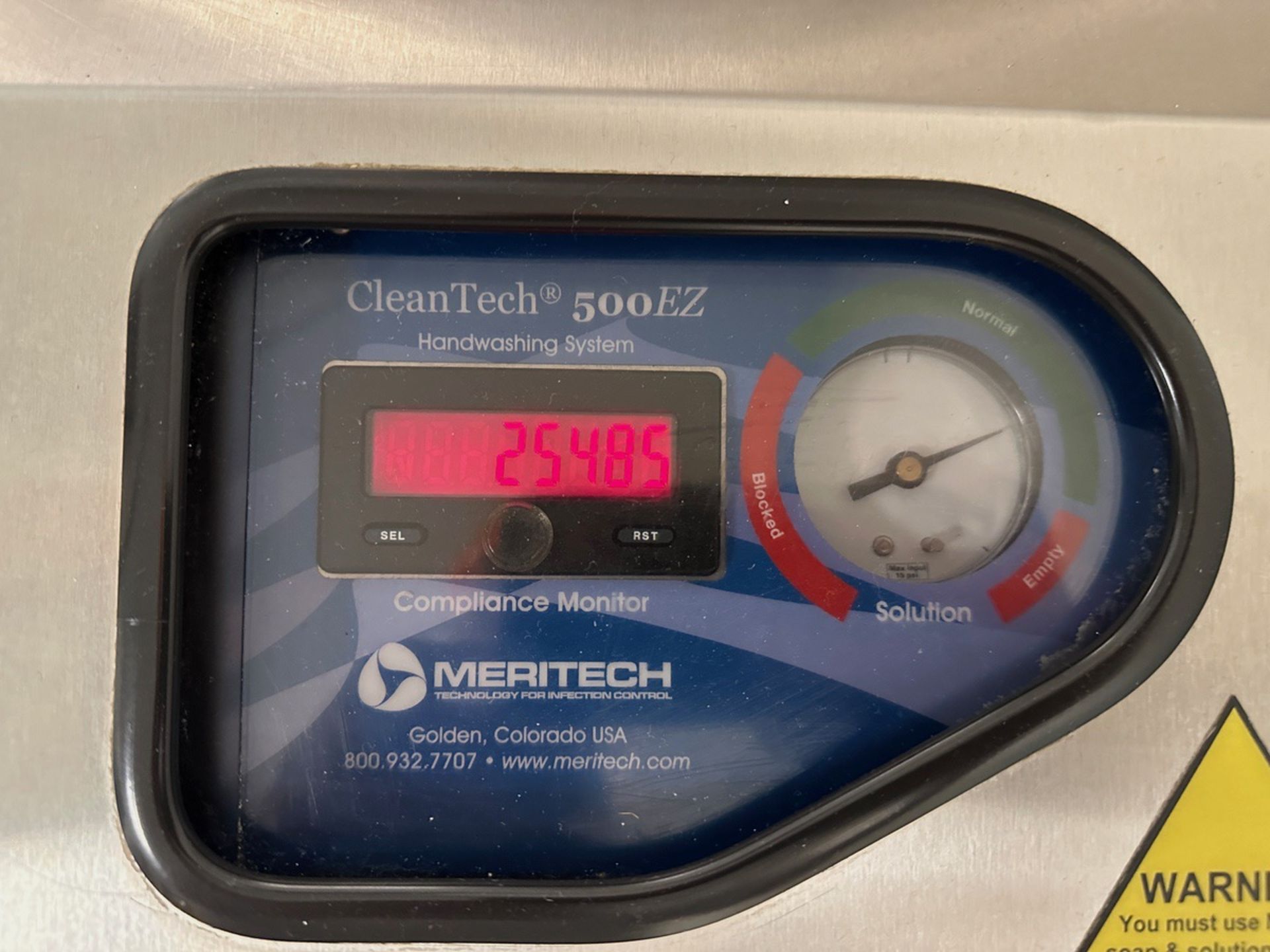 Meritech CleanTech 500 EZ Handwashing System | Rig Fee $250 - Image 2 of 2