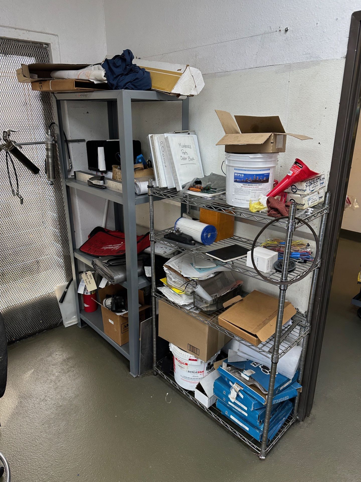 Lot of Contents of Maintenance Office | Rig Fee $750