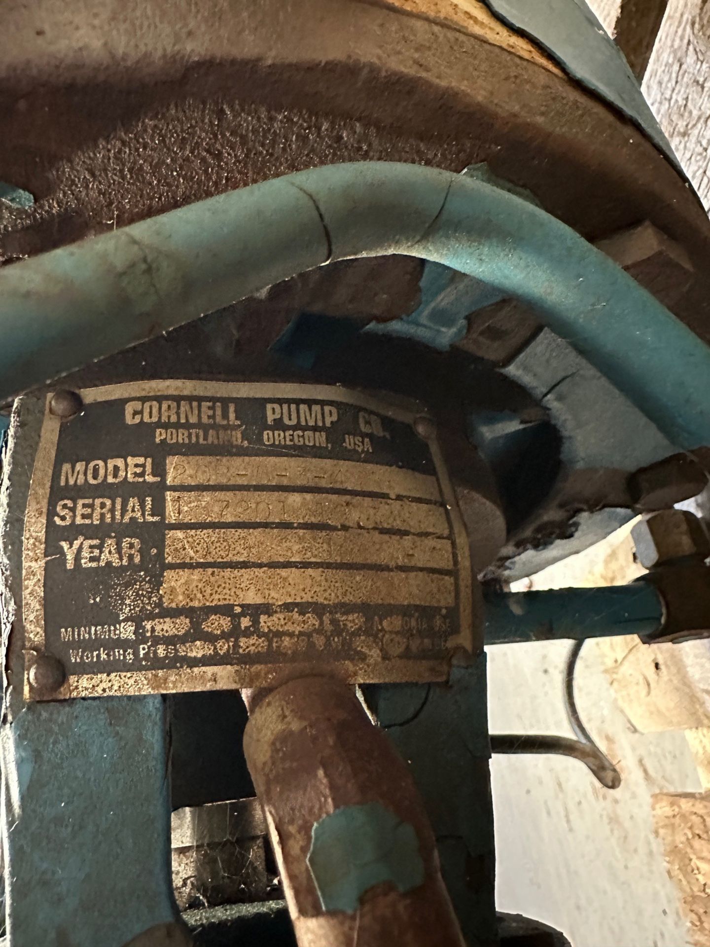 Baldor Reliance 3 HP SuperE IE3 Motor with Cornell Centrifugal Pump, Use | Rig Fee $50 - Image 3 of 3