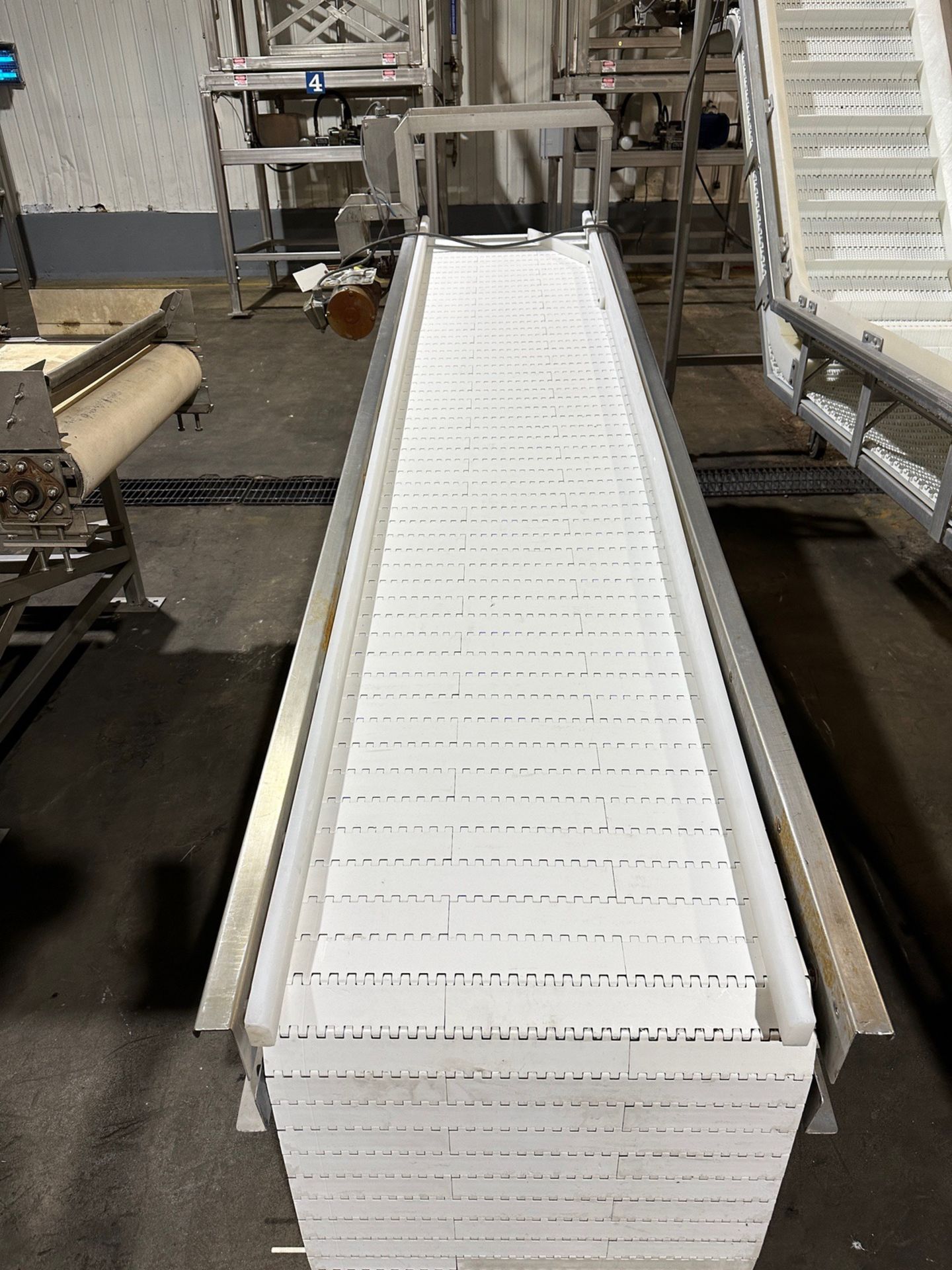 Intralox Conveyor Belt over Stainless Steel Frame (Approx. 2' x 10') | Rig Fee $50 - Image 4 of 4