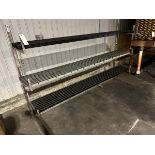 Stainless Steel Cantilever Shelving Unit (Approx. 114" x 18" x 68" O.H.) | Rig Fee $50