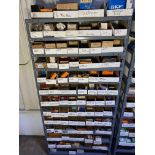 Lot of (3) Shelving Units with Many Assorted Ball Bearings and Seals (Ap | Rig Fee $150