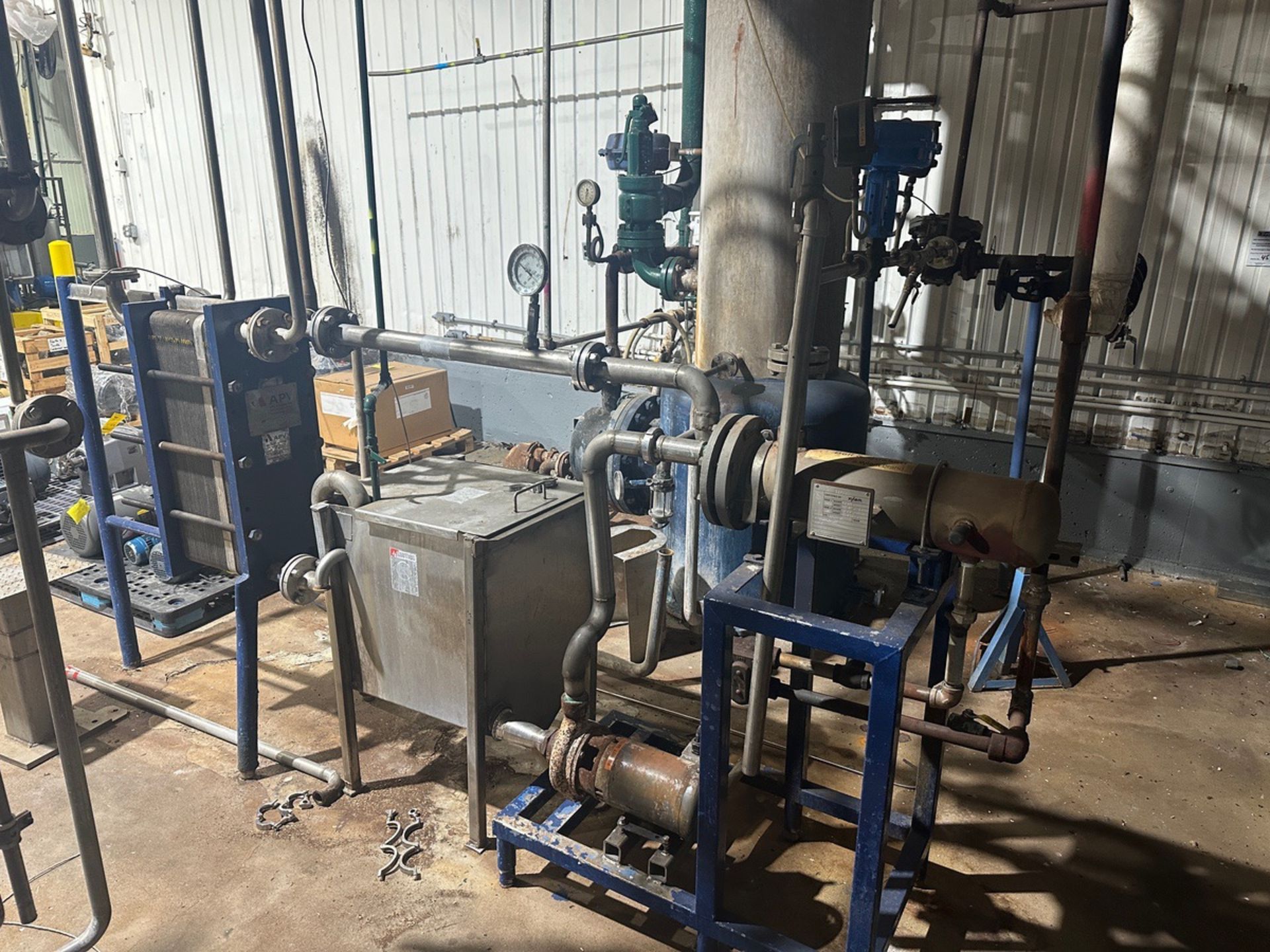 APV 3-Effect Evaporator System, w/ (2) 30in Separators, (1) 48in Separat | Rig Fee $7500 - Image 13 of 39