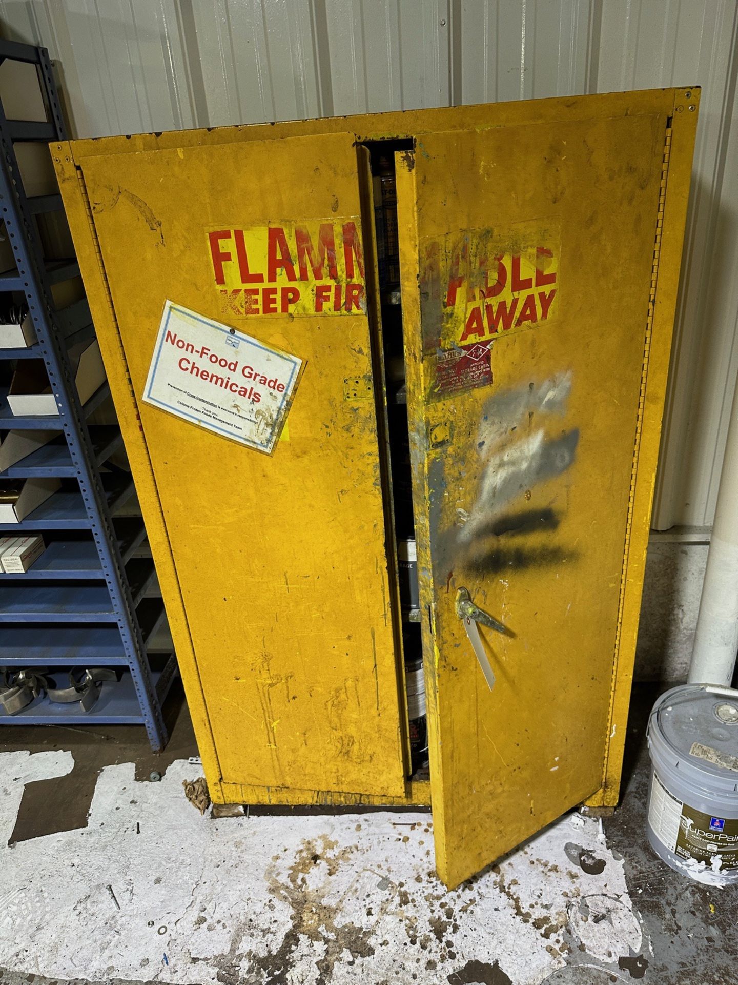 Eagle 45 Gallon Capacity Flammable Liquid Storage Cabinet (Approx. 43" x | Rig Fee $50
