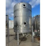 Stainless Steel Tank - Single Walled, Dish Bottom (Approx. 6'6" Diameter | Rig Fee $500