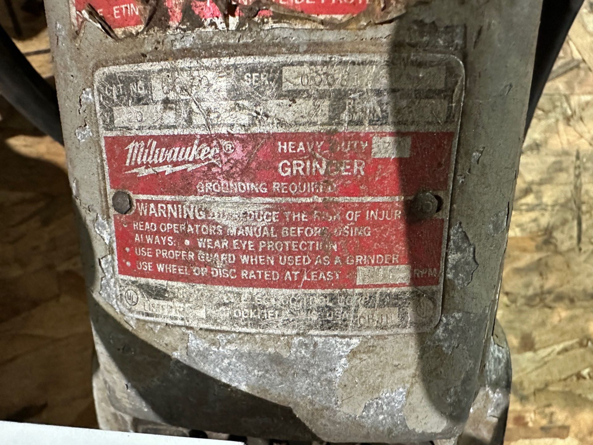 Lot of Milwuakee Grinder and Chicago Pneumatic Air Wrench | Rig Fee $10 - Image 2 of 3