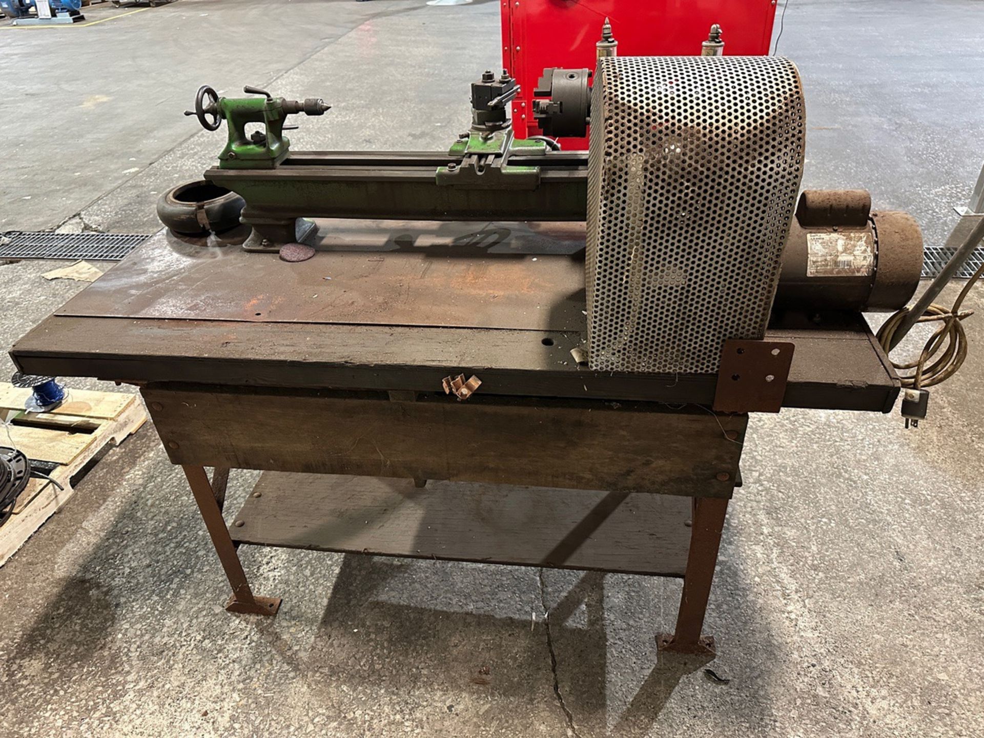 Benchtop Lathe with Bench Included (Approx. 5' x 30") | Rig Fee $100 - Image 4 of 4