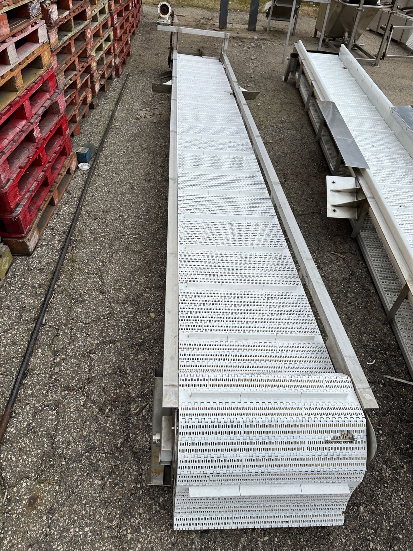 Paddle Conveyor over Stainless Steel Frame (Approx. 23.5" x 18') | Rig Fee $150 - Image 2 of 2