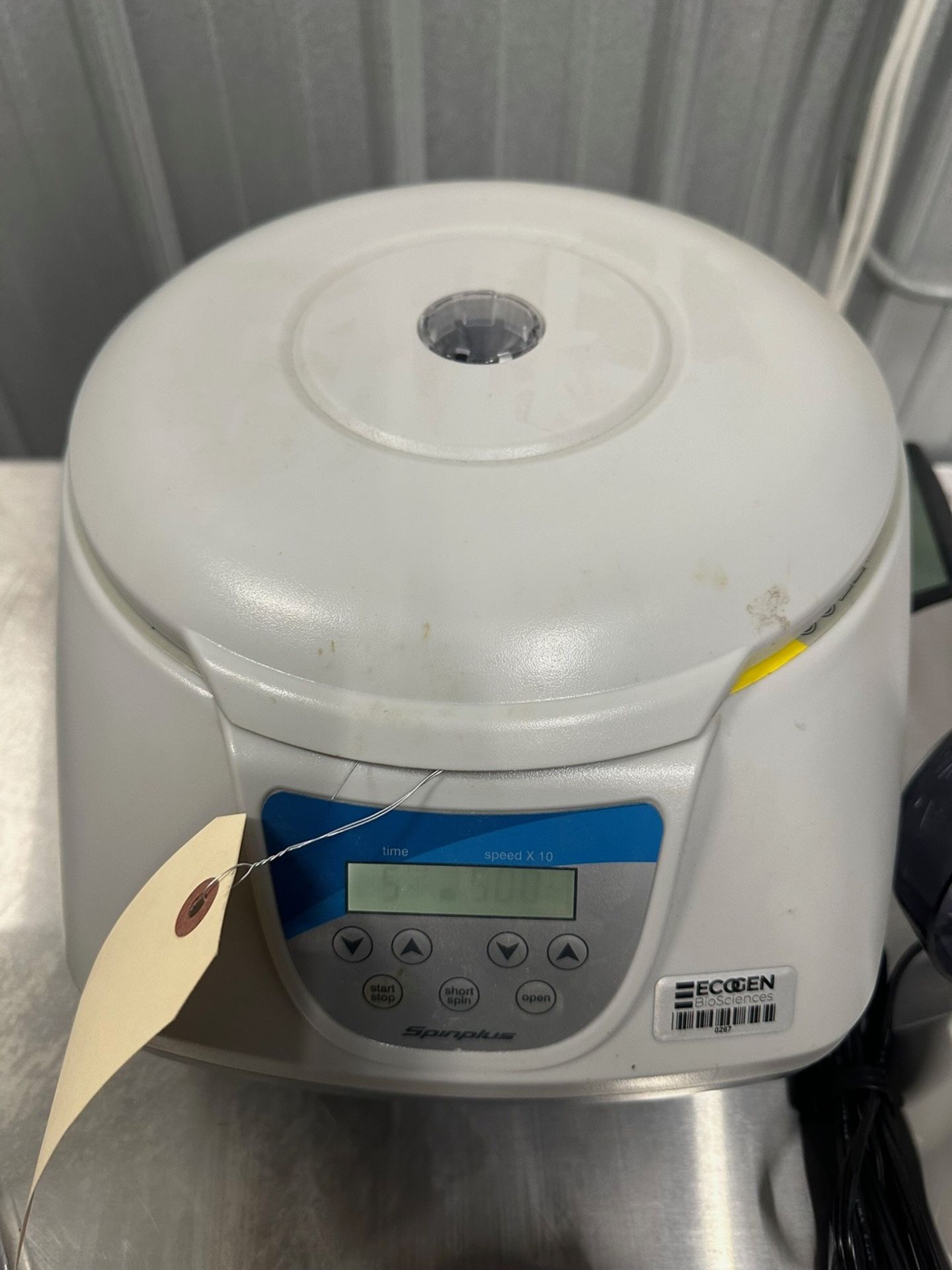 Spinplus Mini Centrifuge, Model Spinplus-6 S/N TP200702056 | Rig Fee $50 - Image 2 of 3