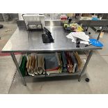Stainless Steel Table | Rig Fee $50