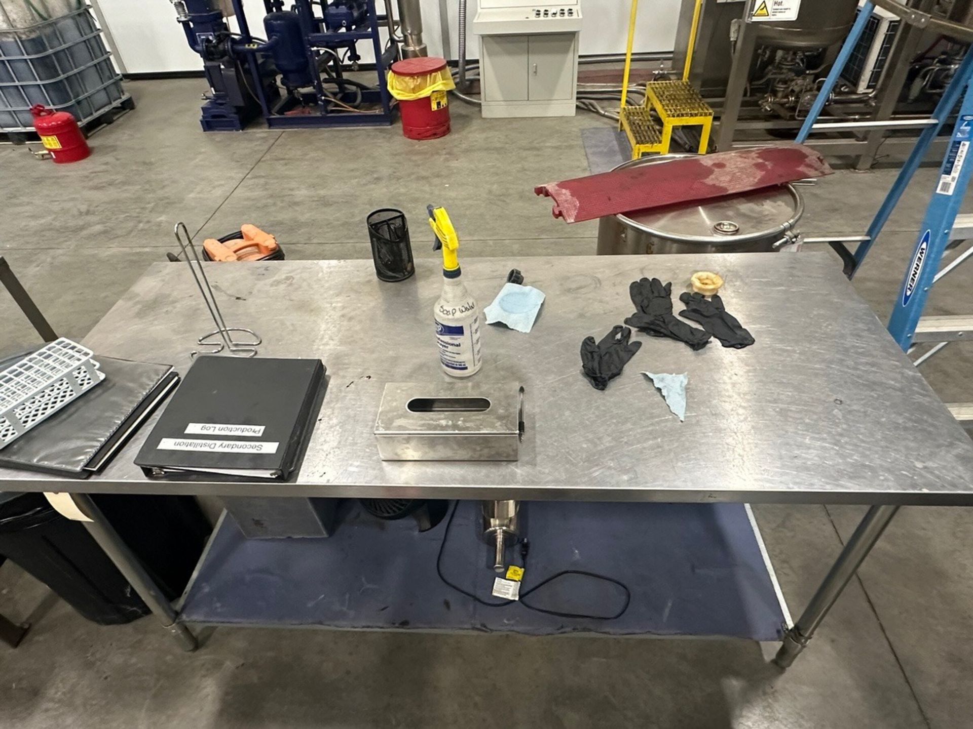 Stainless Steel Table, No Contents | Rig Fee $50 - Image 2 of 4