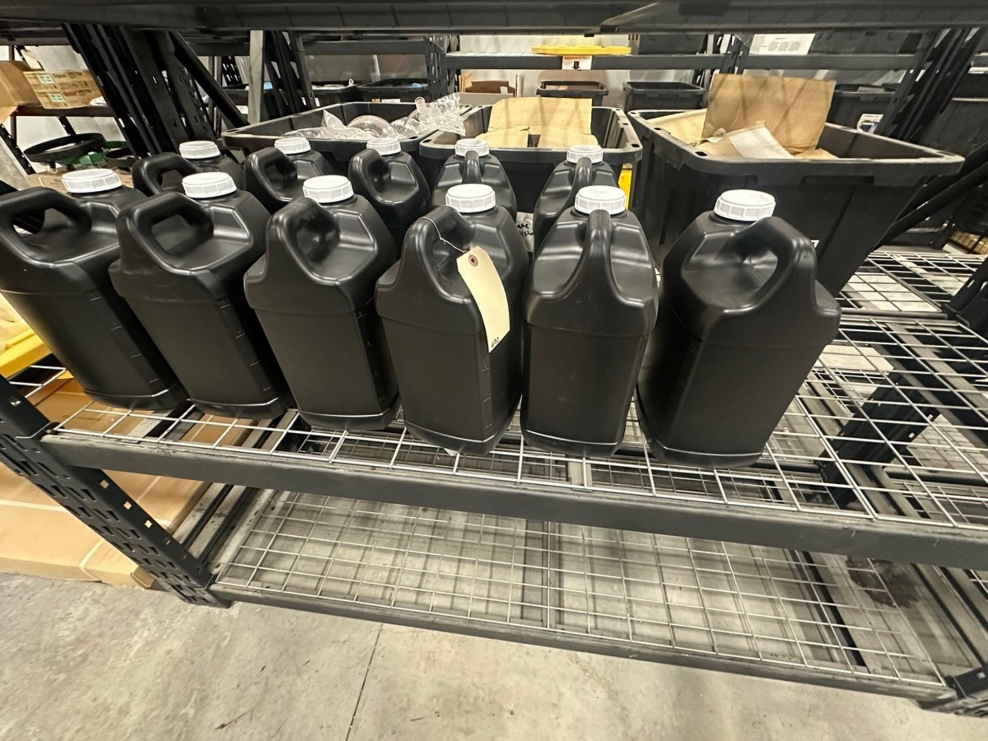 Contents Of Shelf F Style Jugs, 2 1/2 Gallon | Rig Fee $50