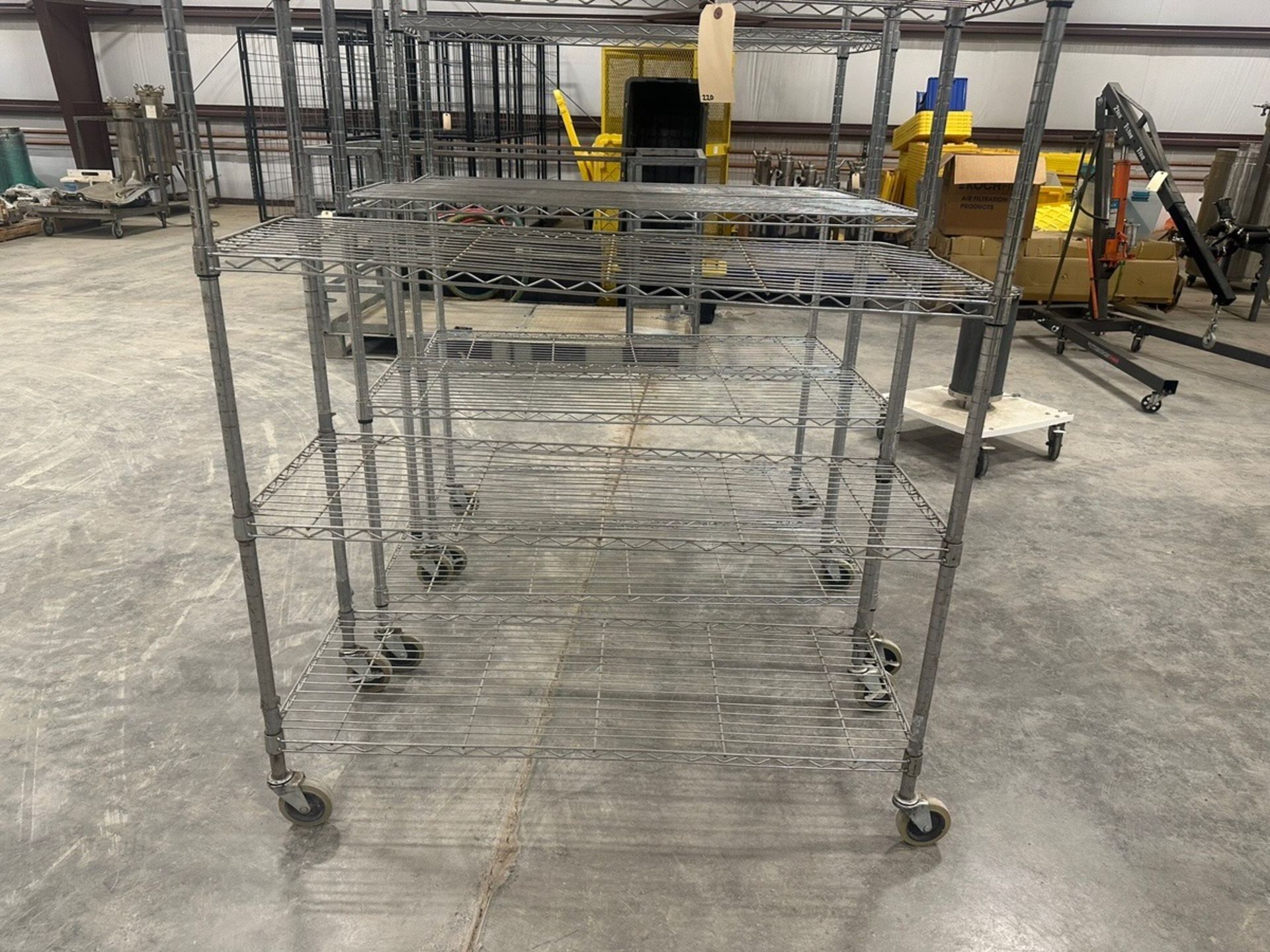 3 Metro Racks On Casters | Rig Fee $75 - Image 3 of 7