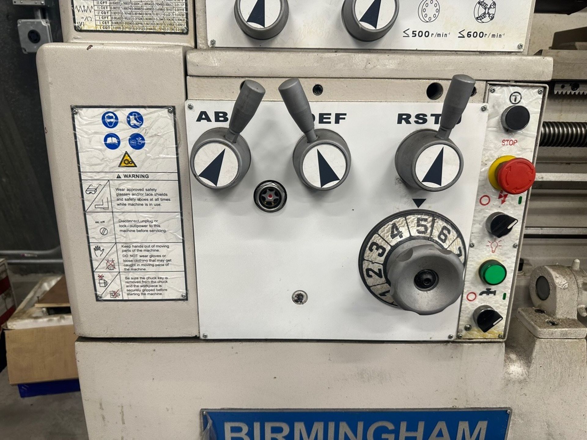 Birmingham High Speed Precision lathe, Model, YCL-1640, S/N 0519070278 | Rig Fee $500 - Image 3 of 7