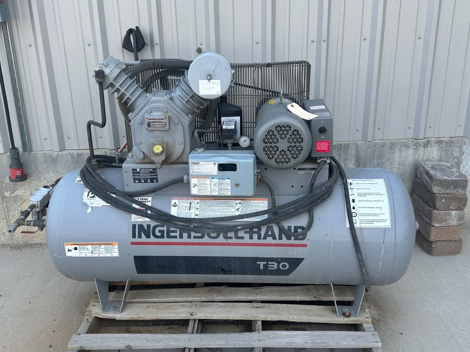 Ingersoll Rand Air Compressor, Model 2475D5 | Rig Fee $125