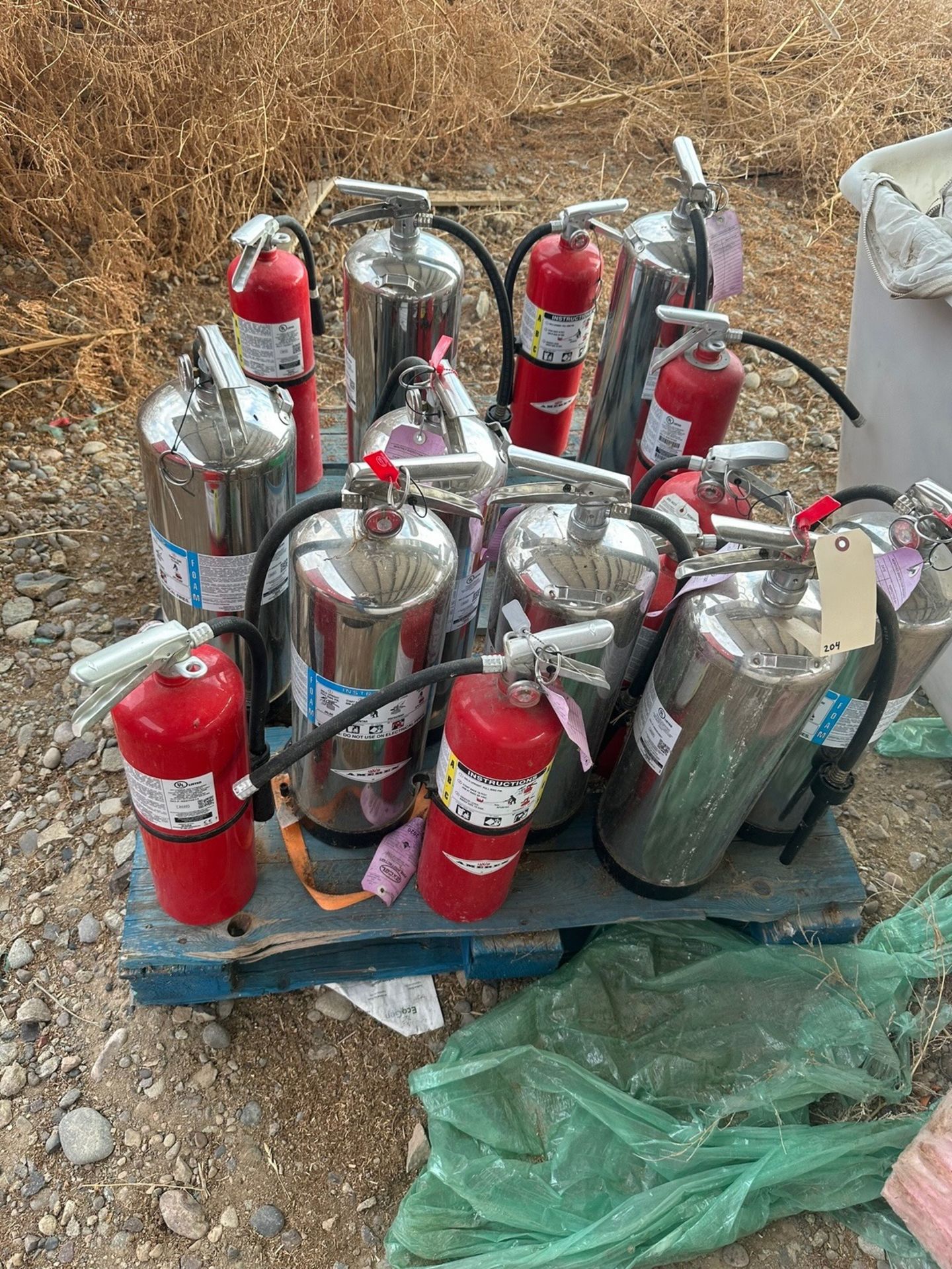 Pallet of Assorted Fire Extinguishers | Rig Fee $35 - Image 3 of 4