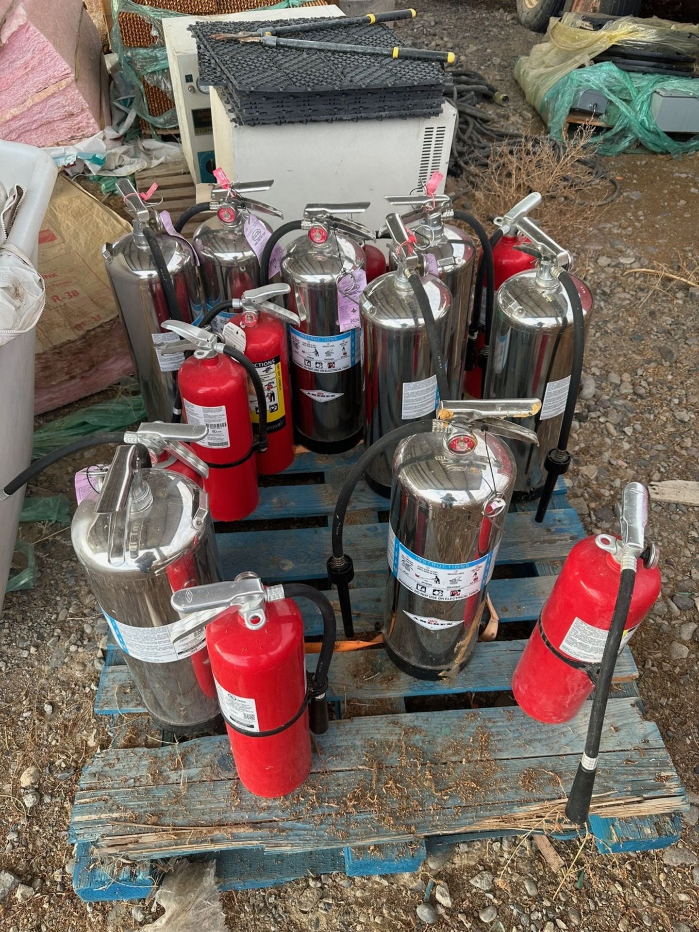 Pallet of Assorted Fire Extinguishers | Rig Fee $35 - Image 2 of 4