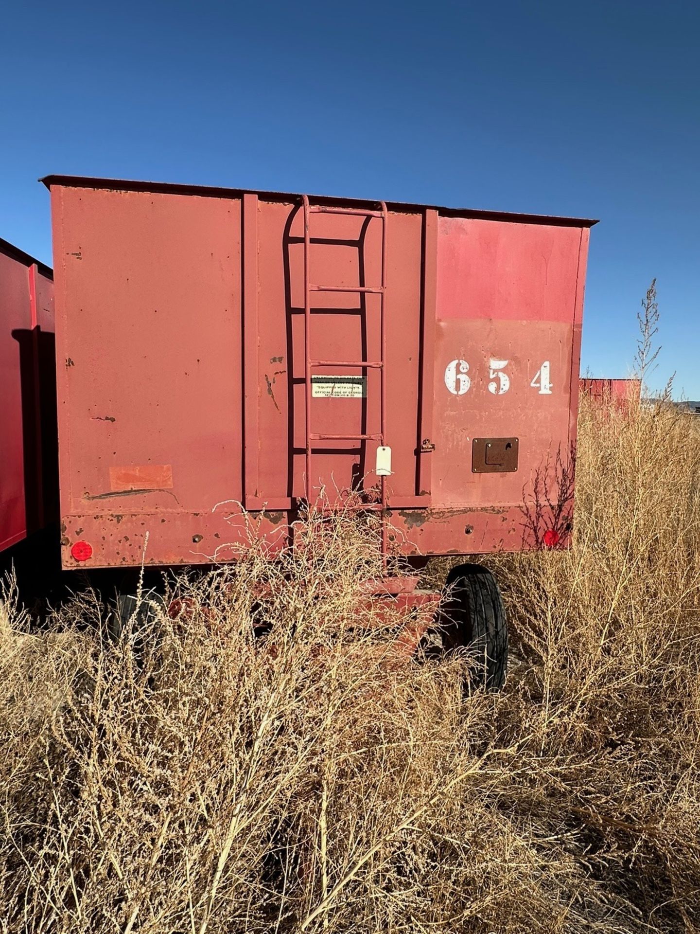 Peerless Drying Wagon | Rig Fee See Desc