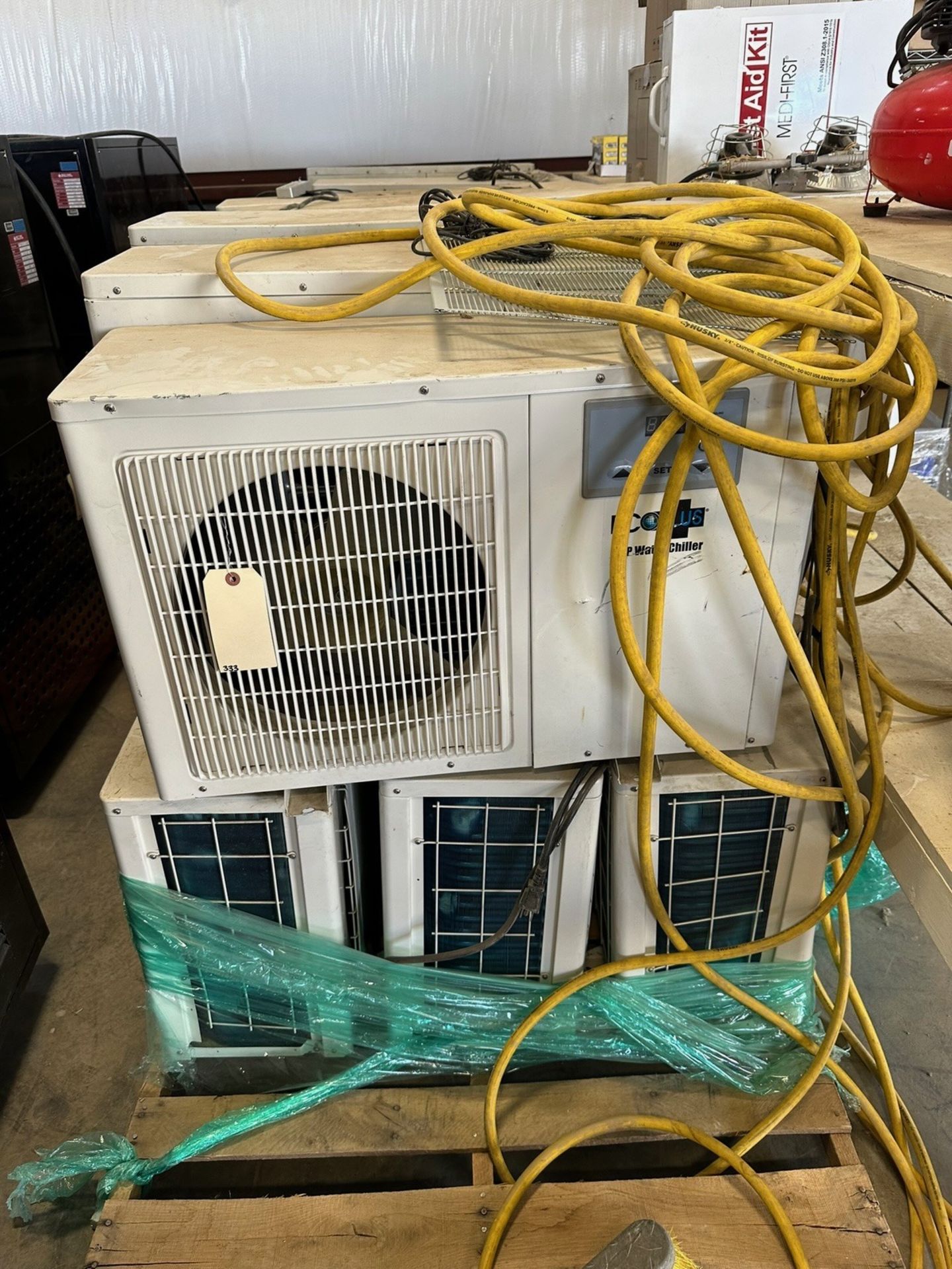 Pallet Of Eco Plus 1 1/2hp water Chillers | Rig Fee $50