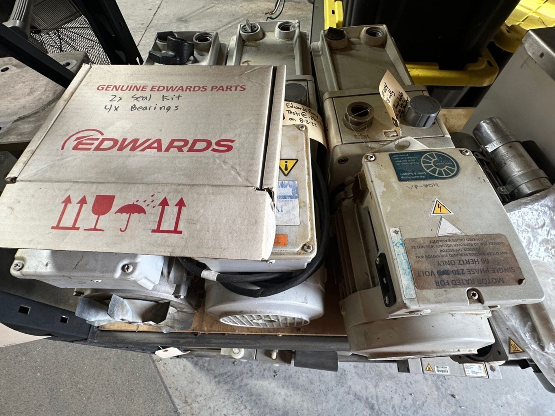 Single Shelf Contents, Excludes Edwards Vacuum Pumps | Rig Fee $125 - Image 2 of 5
