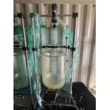 100L Glass Reactor, Jacketed With Agitator | Rig Fee $200