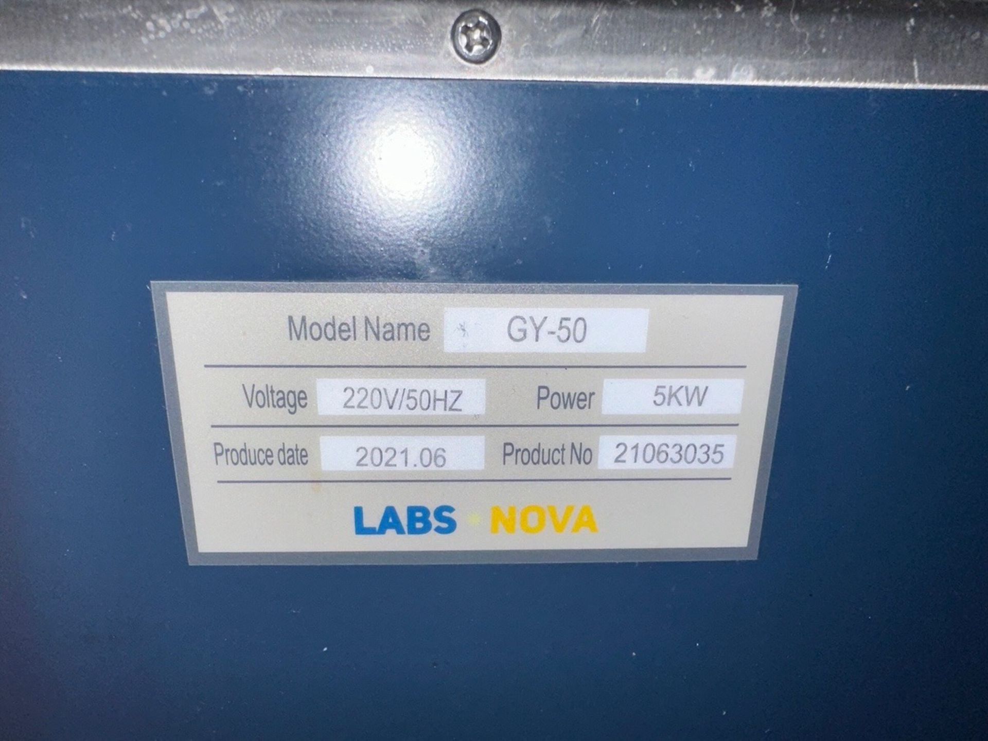 Labs Nova, Heating Circulation Bath, Model GY-50, S/N 21063035, Year 2021 | Rig Fee $35 - Image 3 of 3