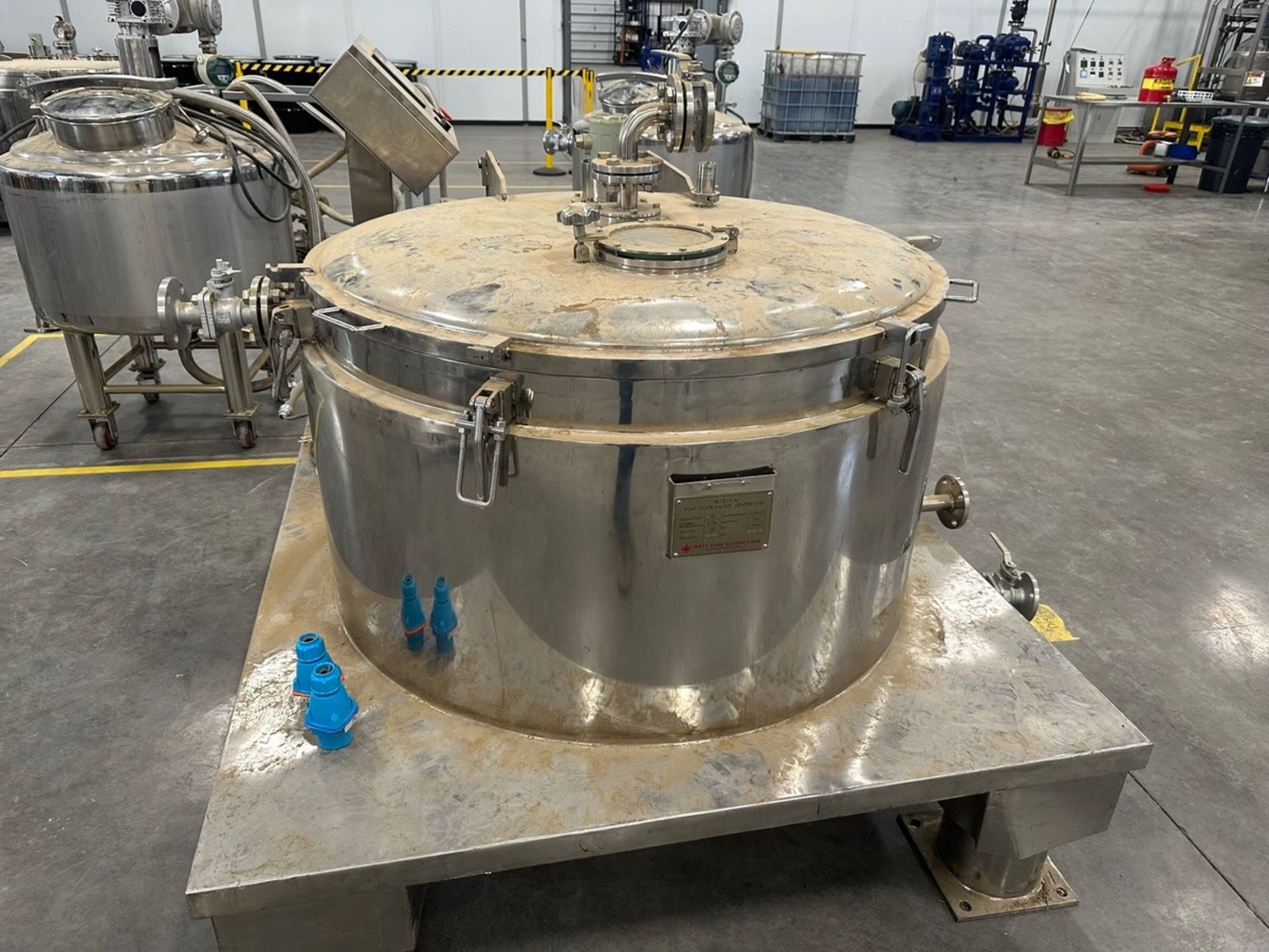 West Tune Extraction, Flat Plate Filter Centrifuge, S/N 10-14, Year 2019 | Rig Fee $500 - Image 2 of 7