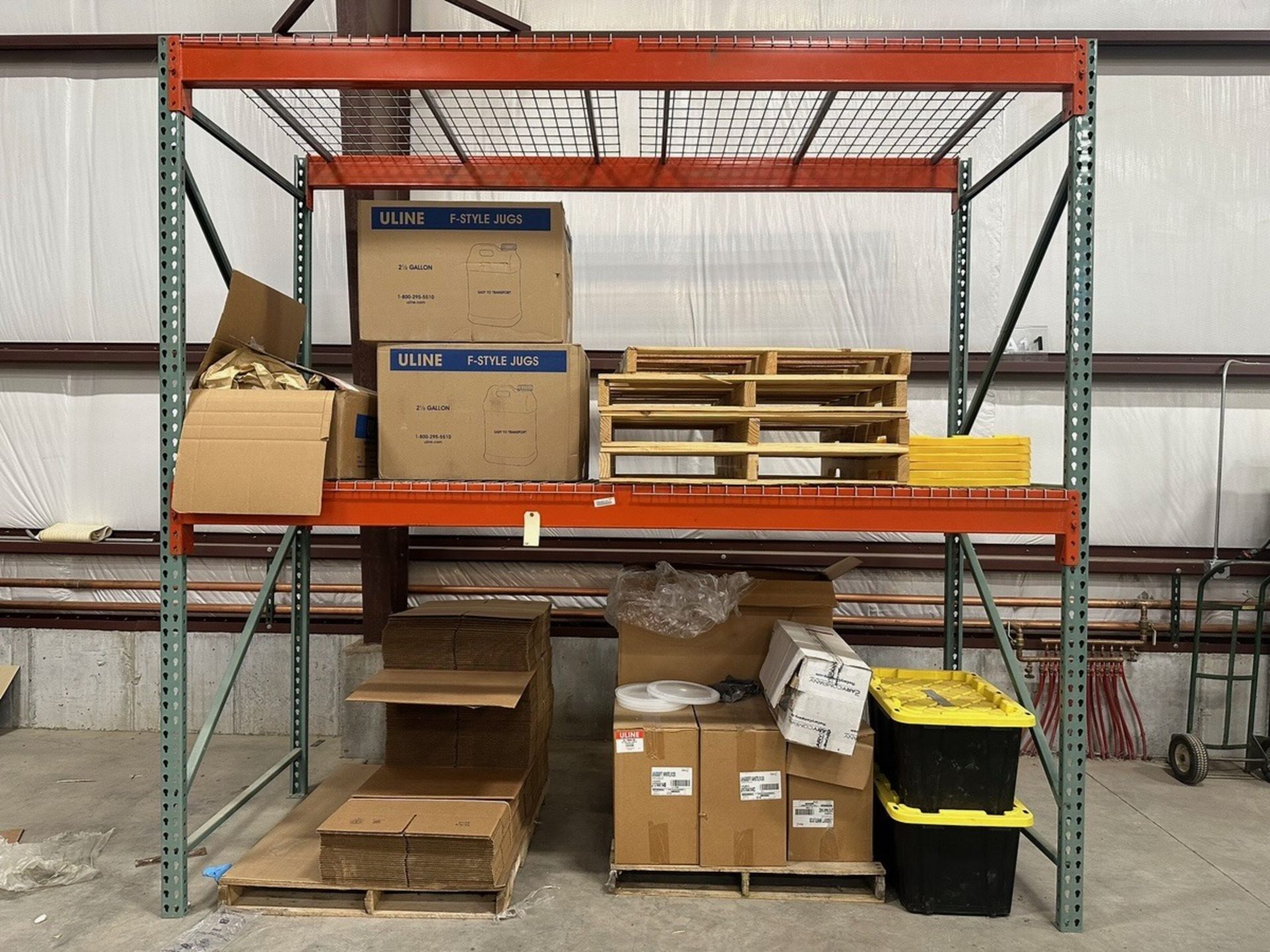 Section of pallet Racking | Rig Fee $125