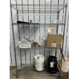 Metro Rack 3 Tier Shelf With Contents | Rig Fee $50