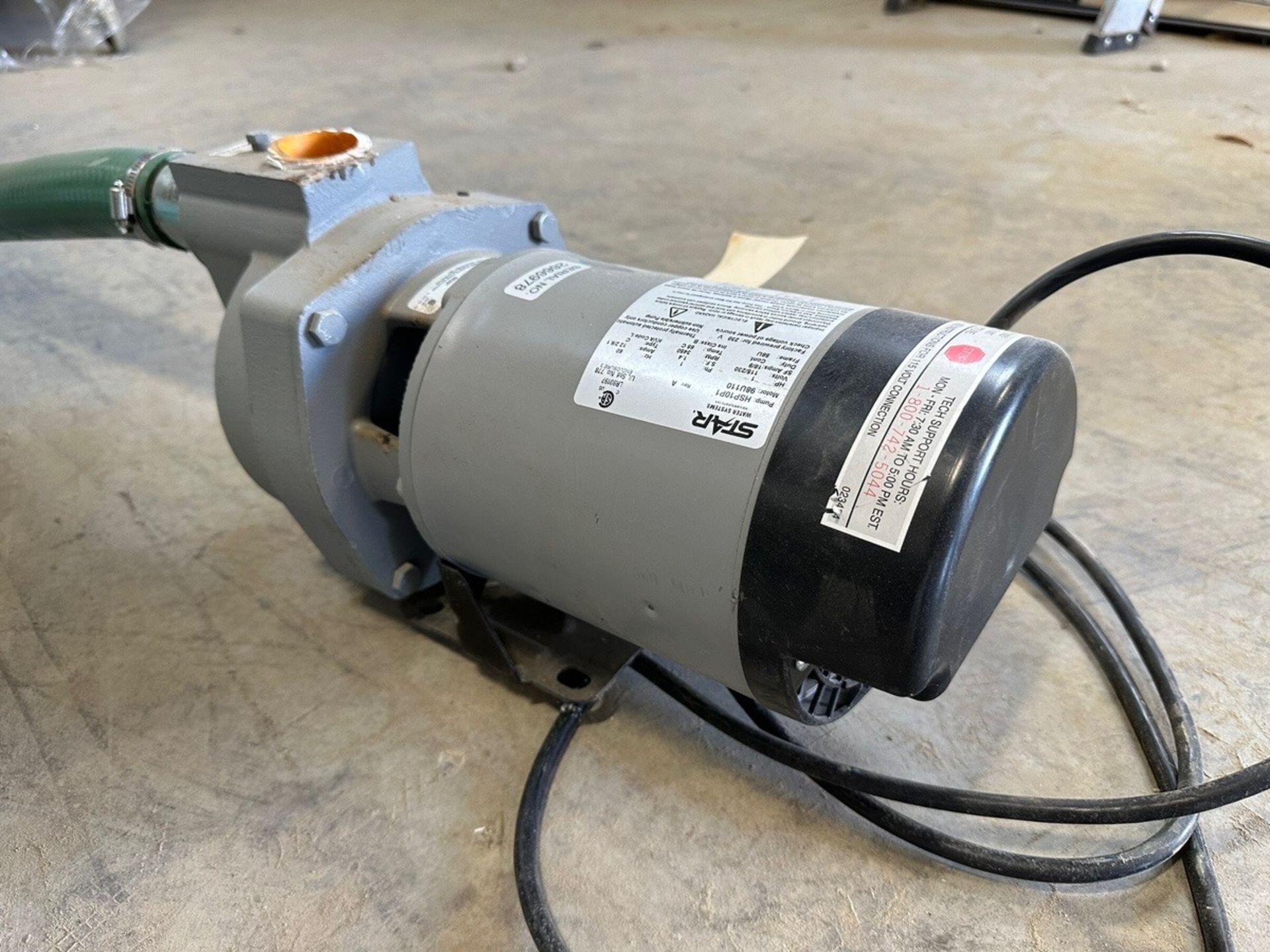 Star Water System Pump With Hose, Model HSP10P1 | Rig Fee $35 - Image 3 of 4