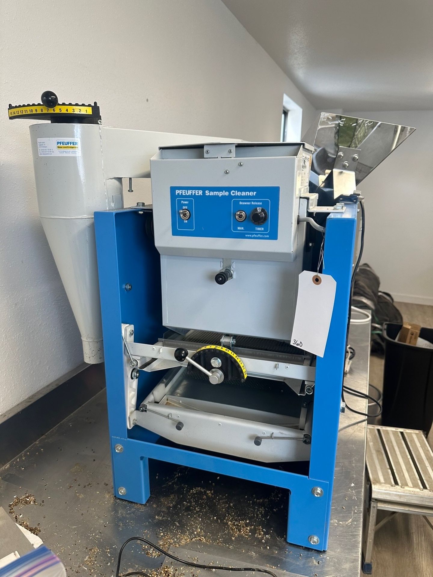 Pfeuffer, Seed Sample Cleaner, S/N 17205142 | Rig Fee $75