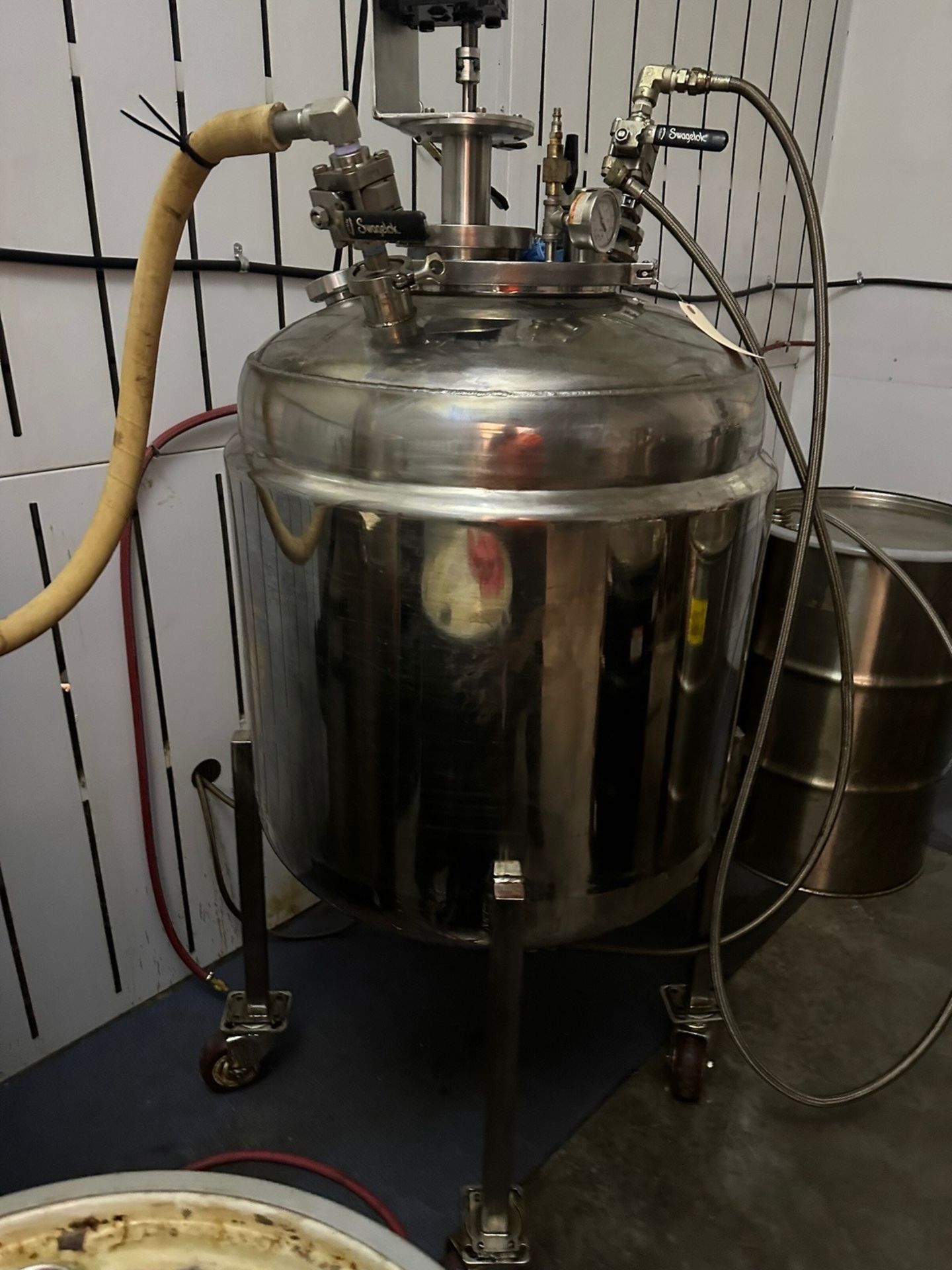 Stainless Steel Jacketed Tank 300L, With Agitation | Rig Fee $125 - Image 2 of 3