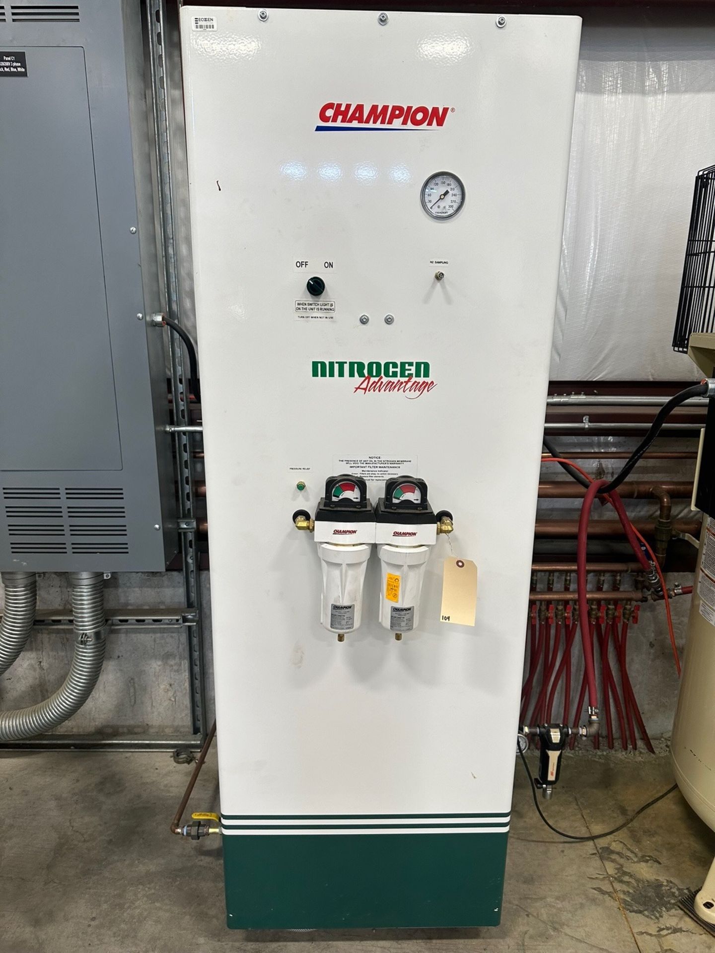 Champion Nitrogen Mixer, Model NA7-80, S/N 117281 | Rig Fee $125