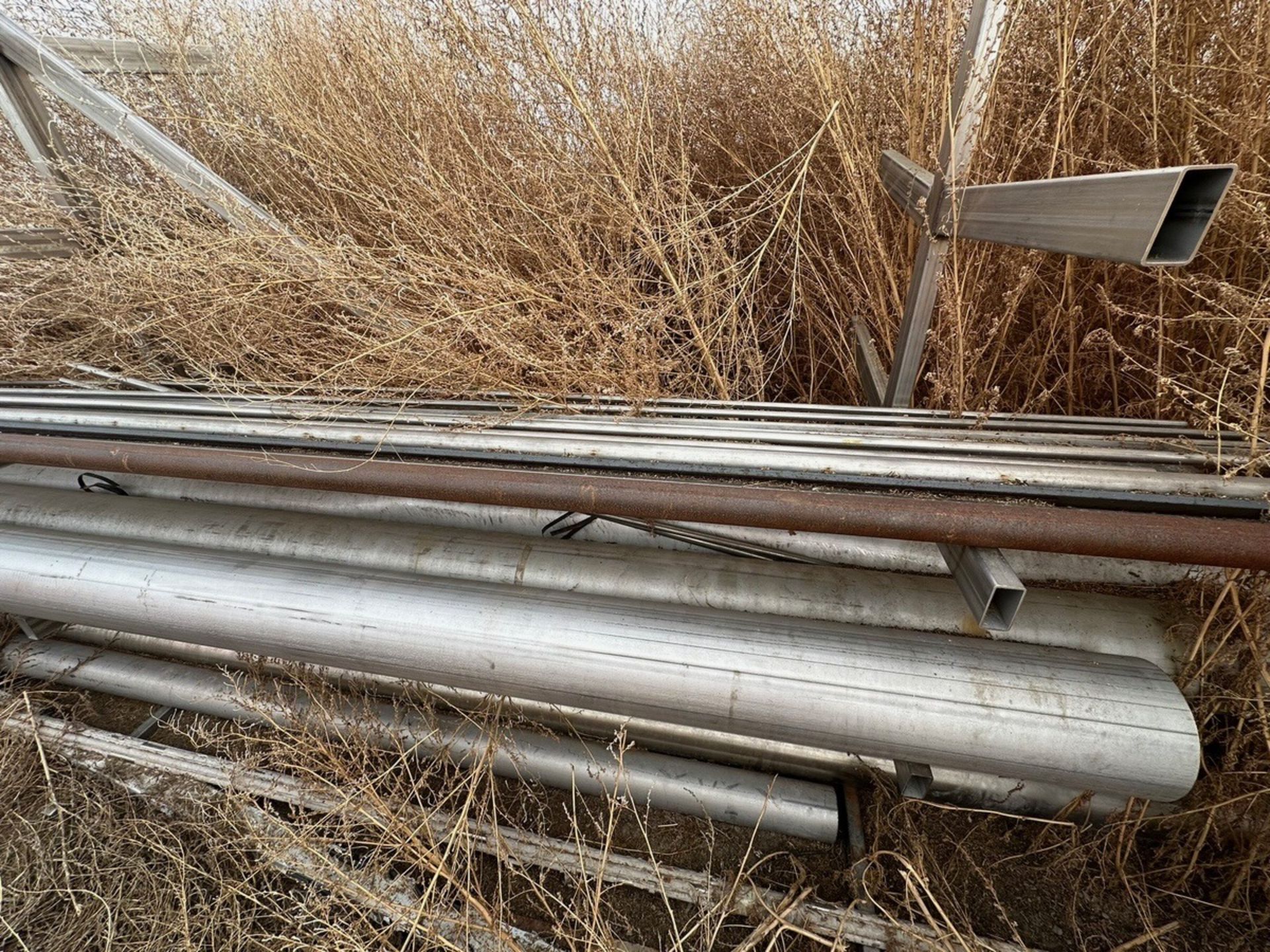 Metal Racks w/ Stainless Steel Stock & Piping, Excludes Lot 678 (See Link) | Rig Fee $1000 - Image 5 of 13