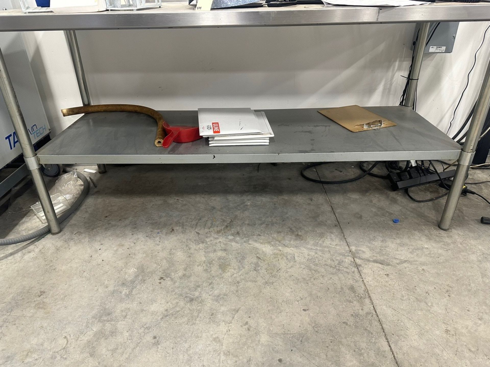 Stainless Steel Table With Work Station Contents | Rig Fee $35 - Image 2 of 5
