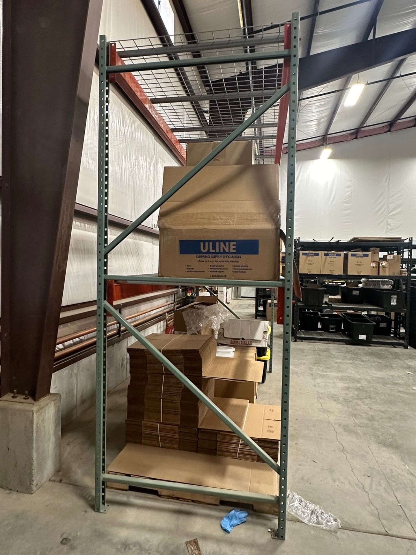 Section of pallet Racking | Rig Fee $125 - Image 3 of 4