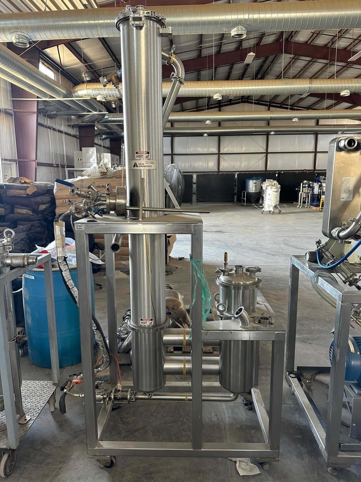 Delta Separations Falling Film Evaporator - FFE 45 Ethanol Evaporation Sy | Rig Fee $350 - Image 2 of 12