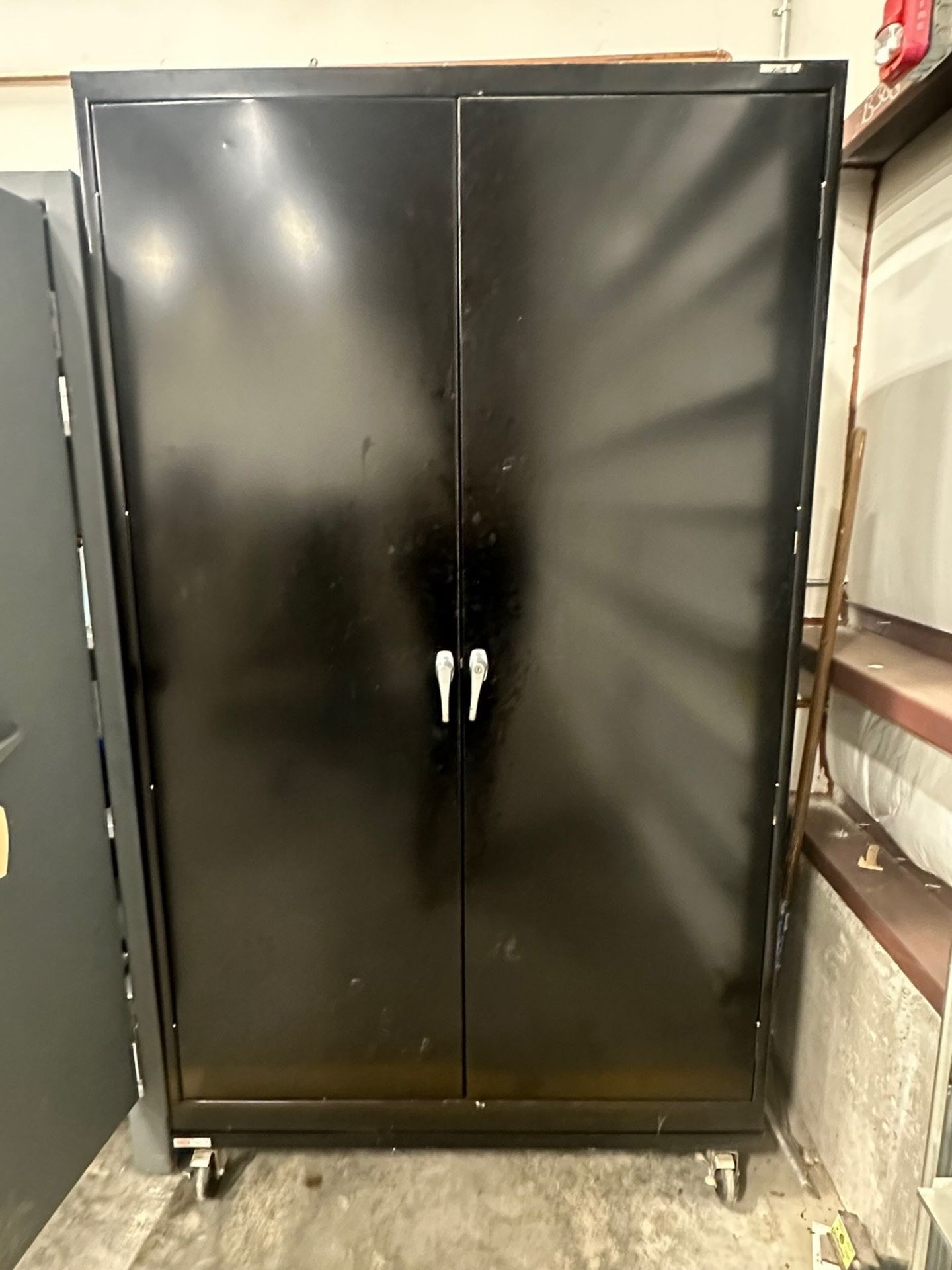 2 Metal two door Cabinets | Rig Fee $150 - Image 4 of 5