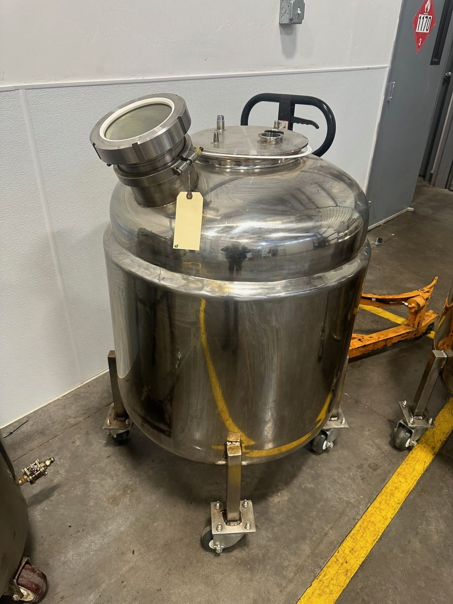 Stainless Steel 300L Jacketed Pressure Vessel | Rig Fee $100