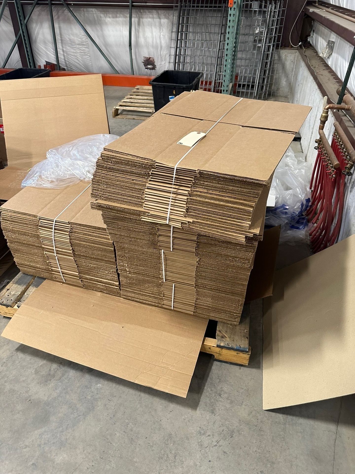 Pallet Of 6''x6''x6'' Uline Boxes | Rig Fee $35 - Image 2 of 4